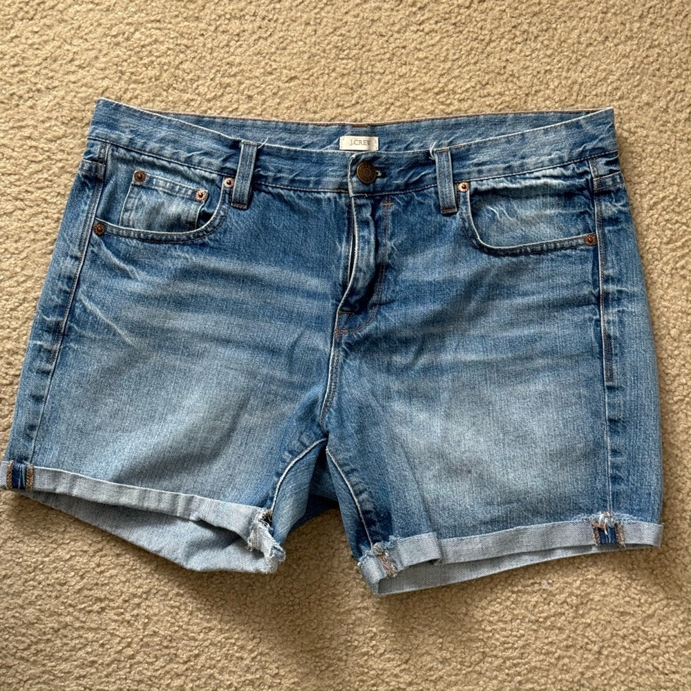 J. Crew Women's Blue Denim Shorts